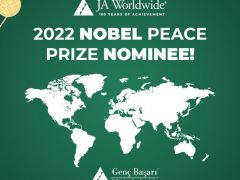 JA Worldwide’a Nobel Barış Ödülü Adaylığı